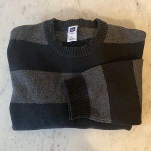 Gap wide striped crew neck sweater